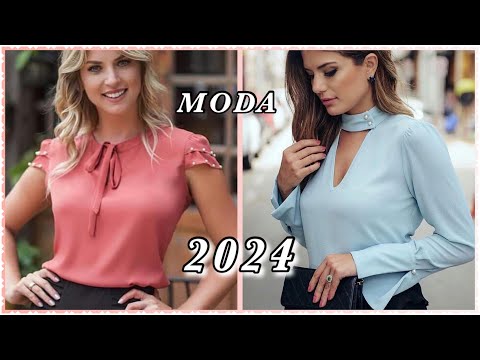 MODA 2024 Los Mejores Diseños de Blusas en Moda y Tendencia para