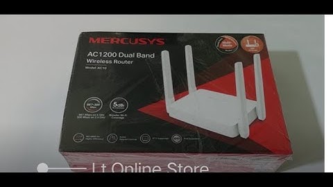 Mercusys AC10 AC1200 Wireless Dual Band Router