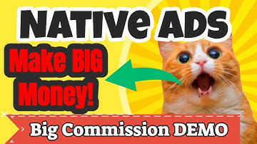 How To Add Native Ads To Wordpress Website | Full DEMO - Earn Big Commissions (Not Pennies)