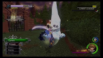 Kingdom Hearts 2.5- Data Vexen/level 1/Critical Mode/No Damage