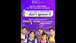 Report the incident through the PENCIL Portal at http://pencil.gov.in