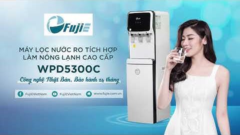 Máy Lọc Nước Nóng Lạnh tại Đà Nẵng hãng FujiE Nhật Bản WPD5300C (Tặng Mã Giảm Giá tháng 10/2020)