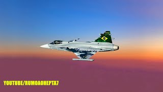 Primeiro Voo Do  Gripen E - First Brazilian Gripen E Completes Its First Flight