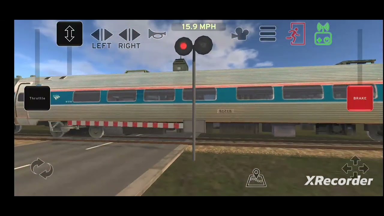 НОВЫЙ ПЕРЕЕЗД!Работаю на новом ЖД переезде в игре train and rail yard simulator