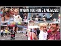 wigan 10 k run vlog and live bands the lottery winners