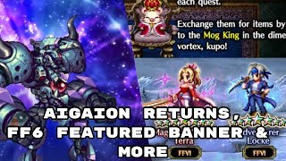 Magitek Warrior Terra & Aigaion Returns - Ffbe - Final Fantasy Brave Exvius