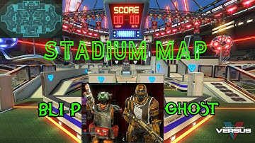 MCVS STADIUM MAP BLI-P and GHOST Modern Combat Versus Solo Gameplay MCVS