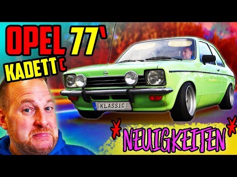 Wir liegen TIEF! - Fahrt im 77' Opel Kadett C - Große Neuigkeiten!