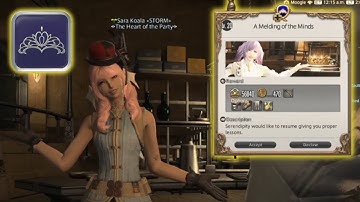 QQ - FFXIV - Goldsmith lvl 20 - A Melding Of Minds