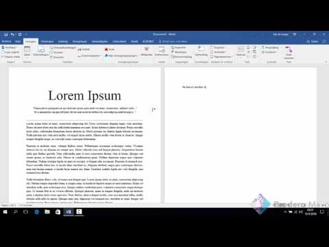 Video: Hoe Maak Je Een Nieuwe Pagina In Word