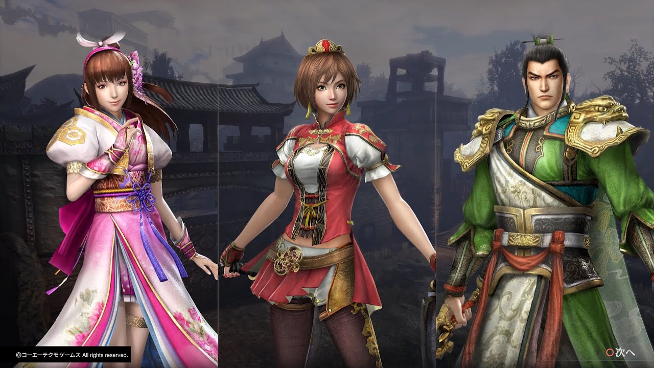 無双OROCHI3 お市・孫尚香・劉備 チームプレイ Warriors Orochi 4