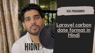 Laravel carbon date format in Hindi