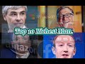 Top 10 richest man in the world in 2021rich richest world dream