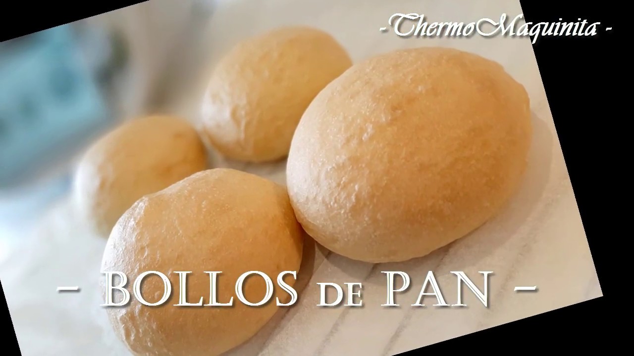 BOLLOS de PAN con THERMOMIX. Fáciles y muy blanditos