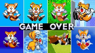 Evolution Of Tails Death Animations & GameOver Screens (1992  2023)