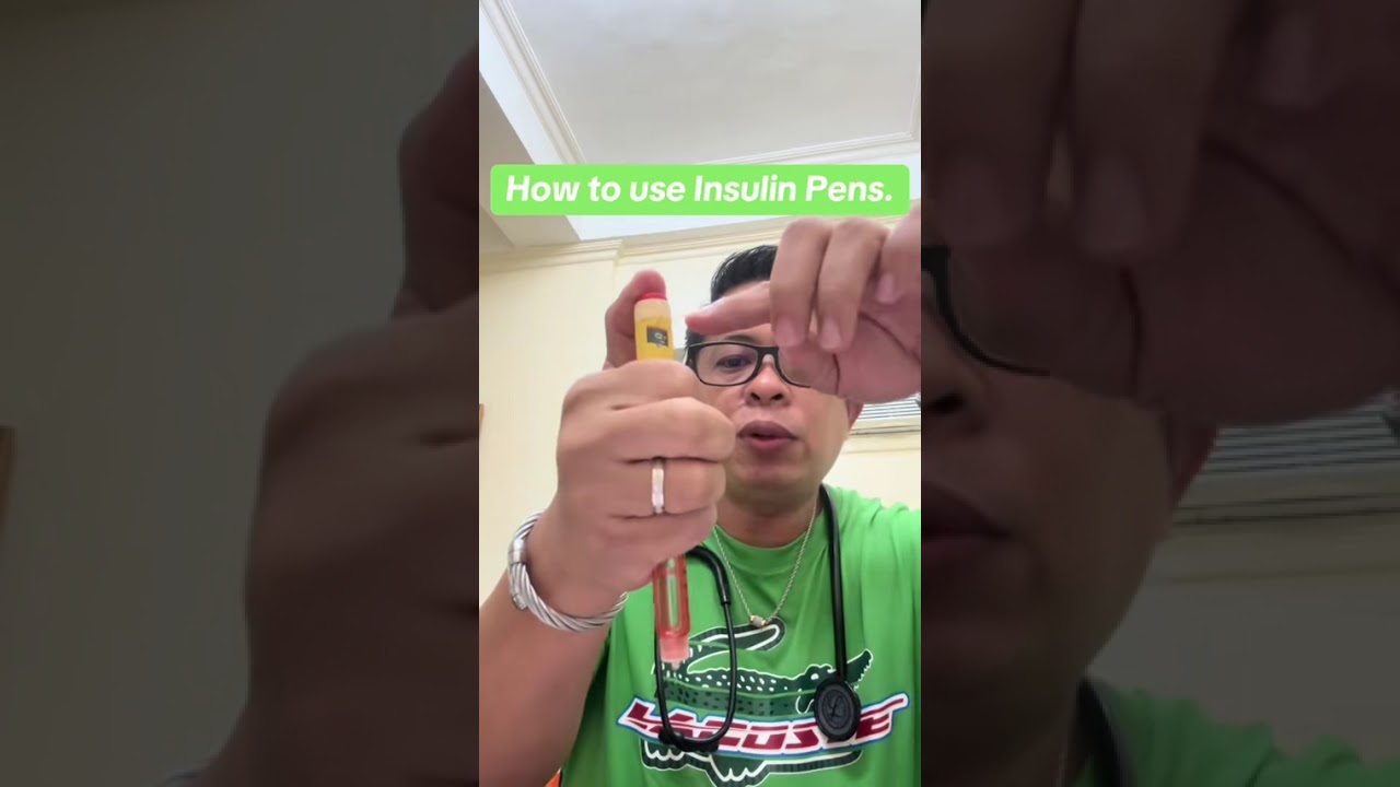 How to Properly Use Your Insulin Pen