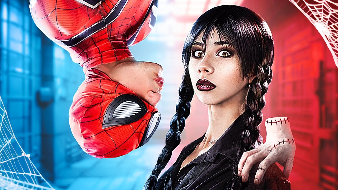 Wandinha Addams vs Homem-Aranha! Barbie está desaparecida!