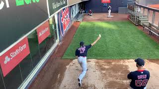 Nathan eovaldi pregame throwing heat at Yankee stadium 6/4/2021