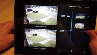 Unifi Protect Mobile Interface Demo (Fast overview)