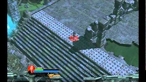 Toxic Swamp + Time Challenge & Ball into Fire Pit (Lara Croft and the Guardian of Light)