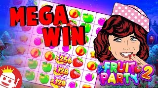 FRUIT PARTY 2 🍓🍓 MEGA WIN!