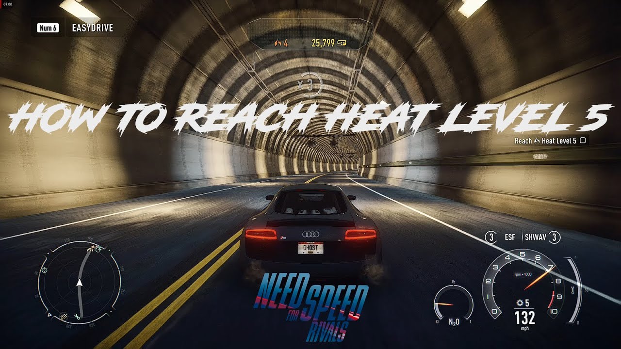 Need for Speed™ Rivals - How to reach Heat Level 5?