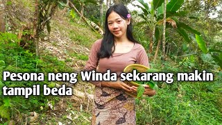 Neng Winda Lama Tak Jumpa Semakin Cantik Dan Gemoy wanita Desa Rajin