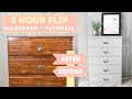 | DIY Furniture Makeover | Dresser Transformation | Facebook Flip | FURNITURE FLIPPING TEACHER |