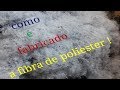 COMO É FABRICADO A FIBRA DE POLIÉSTER QUE USADA EM ALMOFADAS  !