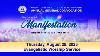 Holy Convocation 2025 | Thursday, August 28, 2025