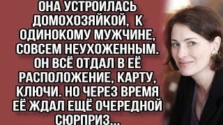 Домохозяйка не ожидала что так перевернется её судьба, в чужом доме...