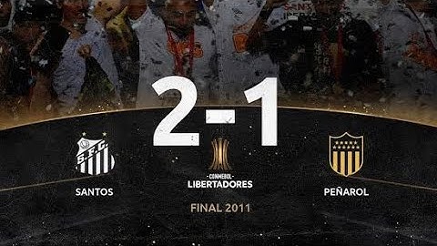 Santos 2 x 1 Penarol (URU) Final Copa Libertadores 2011 _ (JOGO COMPLETO)