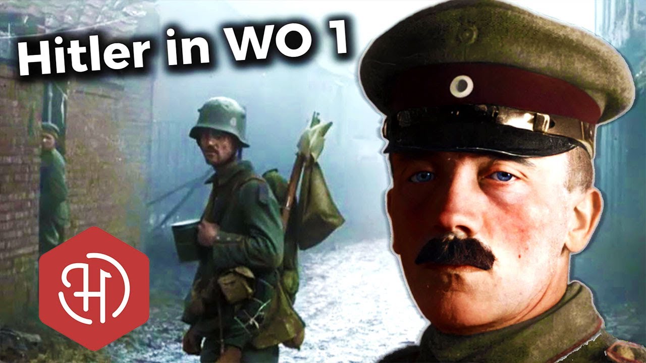 Hitler tijdens de Eerste Wereldoorlog - YouTube