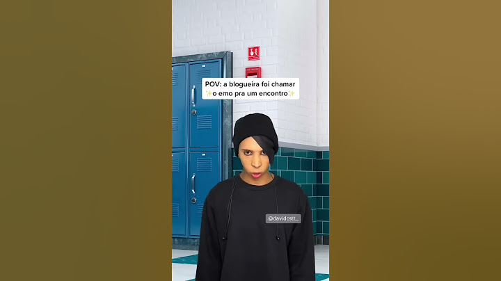 POV: a blogueira foi chamar o Emo pra um encontro (David Costa- @davidcstt_)