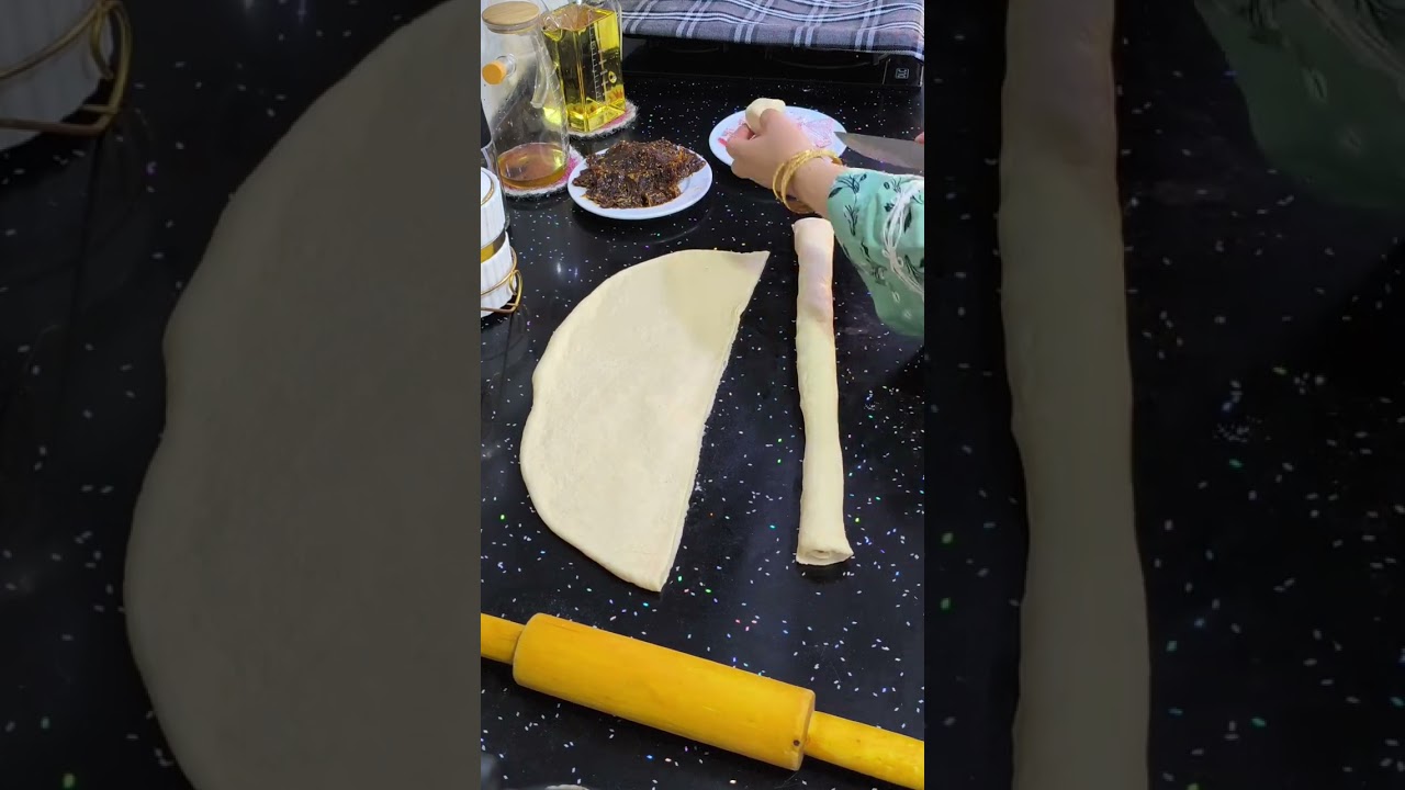 جرك بالتمر والحلقوم بعجينه قطنيه هشه (جرك عراقي) اطيب معجنات من ايدي 🧇🍞