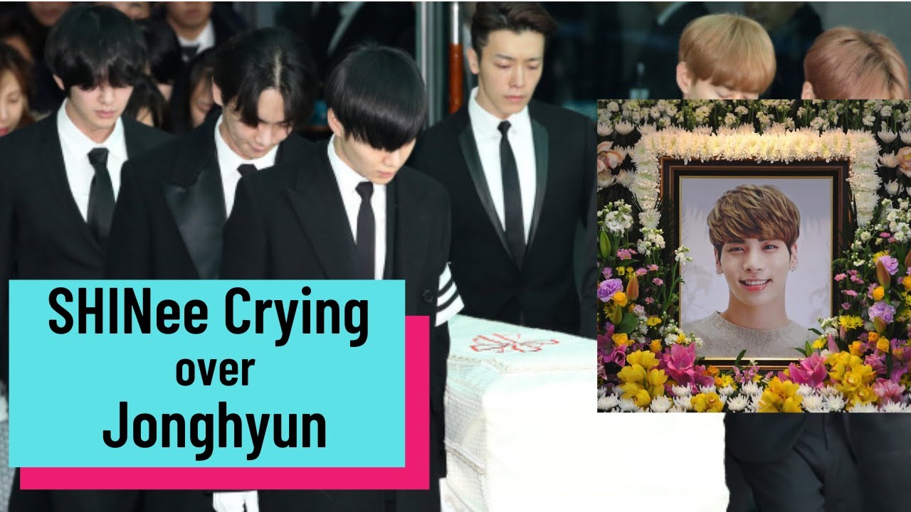 SHINee crying over Jonghyun