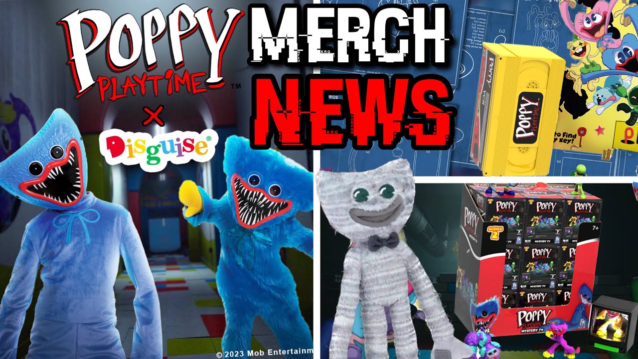 New Upcoming Official Poppy Playtime Toys!!! 