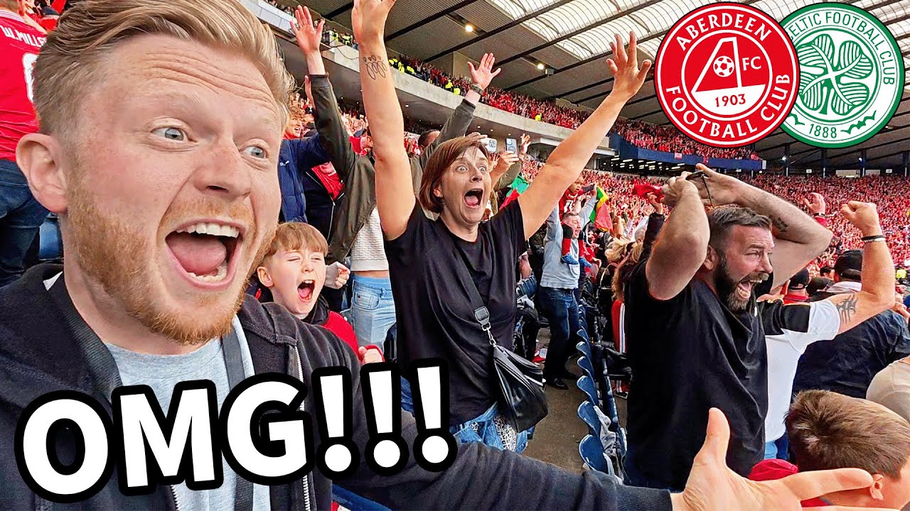ABERDEEN WIN THE SCOTTISH CUP!!!!!!!!