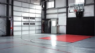 Sandy, Utah  Indoor Basketball Court  40 x 65 x 18