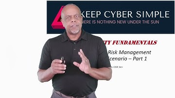 Risk Management Framework (RMF) Scenario - Introduction