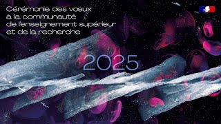 DIRECT - Cérémonie des vœux du ministre chargé de l'Enseignement supérieur et de la Recherche