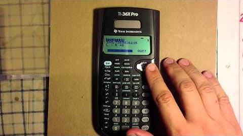 Solving Quartic Equations Using The TI-36X Pro