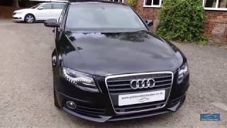 2010 Audi A4 2.0 TDI S-Line Special Edition Automatic *HUGE SPEC*