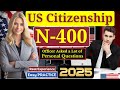 Actual Interview of U.S. Citizenship, N-400 Naturalization Interview, Small talk