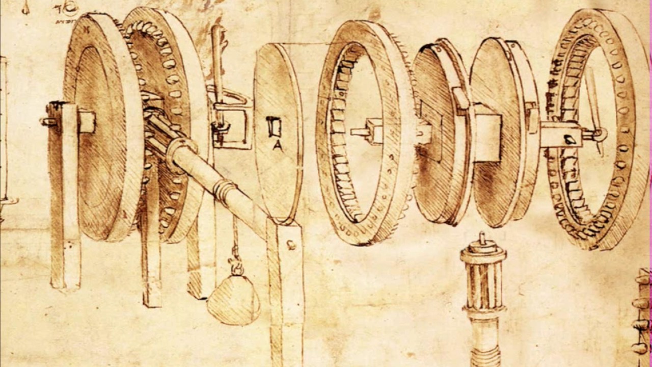 Леонардо да винчи чертежи изобретений