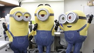ミニオンが編集部に！映画「ミニオンズ」PR　#Minions　#movie