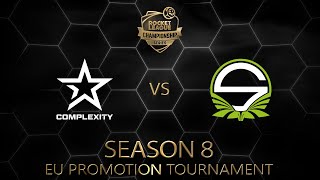 Complexity vs. Team Singularity | RLCS Season 8 | Promotion Tournament