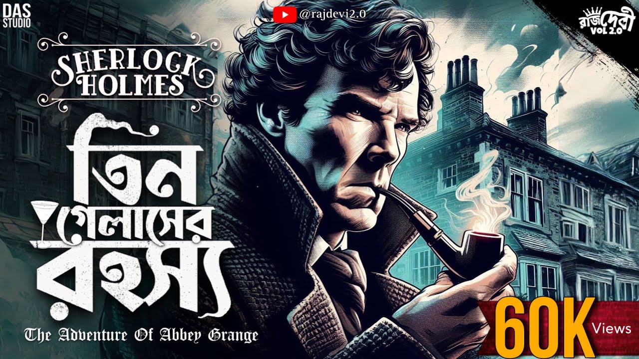 The Adventure Of The Abbey Grange | Sherlock Holmes | Bengali Detective Audio Story #goppomirerthek