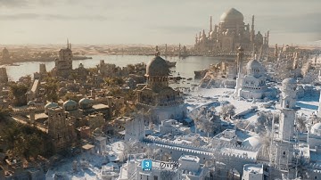 Middle Eastern City - FULL 3D CGI [3DSMAX, VRAY, FORESTPACK]