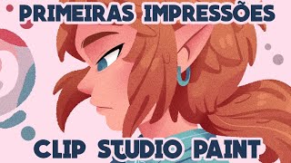 ☆ Primeiras Impressões: Clip Studio Paint ☆ || Link (Zelda BOTW) Speedpaint